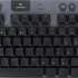 Клавиатура Logitech G915 TKL Lightspeed,  USB, Bluetooth/Радиоканал, заводское нанесение кириллицы, черный [920-009536]